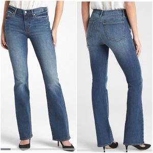 mid rise perfect boot jeans gap
